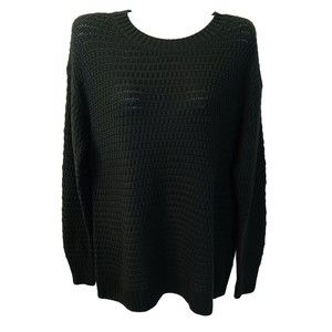 Old Navy Womens Cotton Blend Knit Oversized Crewneck Sweater, Size XS